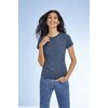 Футболка женская Imperial Fit Women синий меланж, размер M