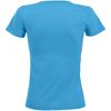 Футболка женская Regent Fit Women, ярко-бирюзовая, размер L