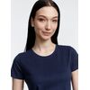 Футболка женская Pioneer Women, темно-синяя, размер 3XL
