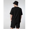 Футболка оверсайз мужская Boxy Men, темно-серая (графит), размер L