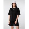 Футболка оверсайз женская Boxy Women, черная, размер L