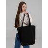 Сумка для покупок на молнии Shopaholic Zip, черная