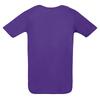 Футболка унисекс Sporty 140 темно-фиолетовая, размер 3XL