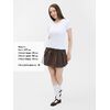 Футболка женская с круглым вырезом Lady 220 белая, размер M