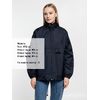 Ветровка из нейлона Surf 210 темно-синяя (navy), размер S