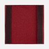 Лейбл тканевый Epsilon, L, бордовый