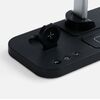 Настольная лампа с беспроводной зарядкой Power Light, черная