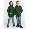 Худи детское Kirenga Kids 2.0, темно-зеленое, 6 лет