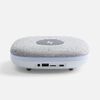 Bluetooth-колонка с беспроводной зарядкой и подсветкой Terrafonic, серая
