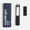 Флешка markBright Black с синей подсветкой, 32 Гб