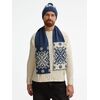 Шарф Wintertude M, синий с белым