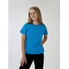Футболка детская T-Bolka Kids, бирюзовая, 6 лет