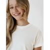 Футболка детская T-Bolka Kids, белая (теплый оттенок), 8 лет