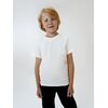 Футболка детская T-Bolka Kids, белая (теплый оттенок), 8 лет