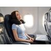 Надувная подушка под шею в чехле Sleep, черная