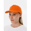 Бейсболка Long Beach, оранжевая