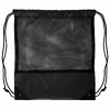Рюкзак мешок с укреплёнными уголками Mesh, чёрный, 35*41 см, полиэстер 210D