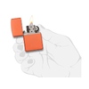 Зажигалка ZIPPO Classic с покрытием Orange Matte