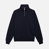 Толстовка на молнии унисекс Флоу (Flow), темно-синяя, размер 3XL/4XL