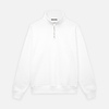 Толстовка на молнии унисекс Флоу (Flow), белая, размер 3XL/4XL