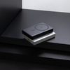 Внешний аккумулятор Атлантис Плюс PD (Atlantis PD Plus) 10000mAh с функцией беспроводной зарядки 15W, серебряный