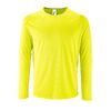 Футболка с длинным рукавом Sporty LSL Men желтый неон, размер 3XL