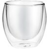 Стакан с двойными стенками Glass Bubble, бесцветный