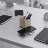 Настольный органайзер Cubic с функциями USB-хаба и беспроводной зарядки