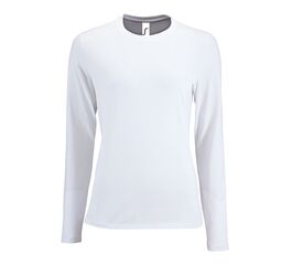 Футболка с длинным рукавом Imperial LSL Women белая, размер L