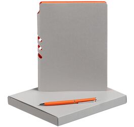 Набор Flexpen, серебристо-оранжевый