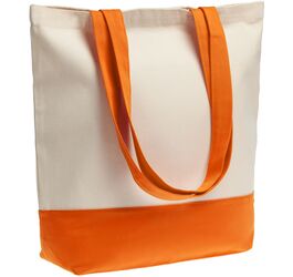 Холщовая сумка Shopaholic, оранжевая