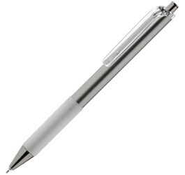Ручка шариковая Easy Grip, серебристая