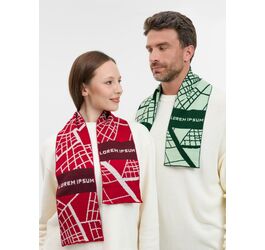Шарф на заказ Tricksy Light, XL, акрил