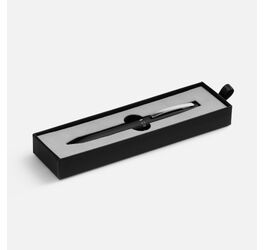 Ручка шариковая Bolt Soft Touch в футляре, черная