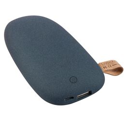 Внешний аккумулятор Pebble 5200, серо-синий