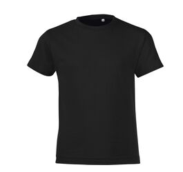 Футболка детская Regent Fit Kids черная, на рост 96-104 см (4 года)