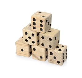 Деревянная игра в кости, XL "Dice"