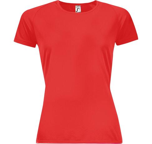 Футболка женская Sporty Women 140 красная, размер L