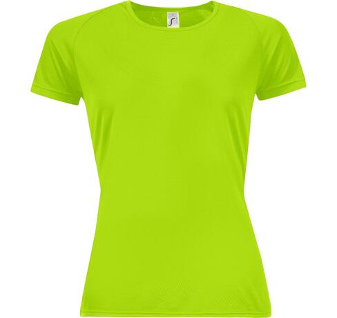 Футболка женская Sporty Women 140 зеленый неон, размер L