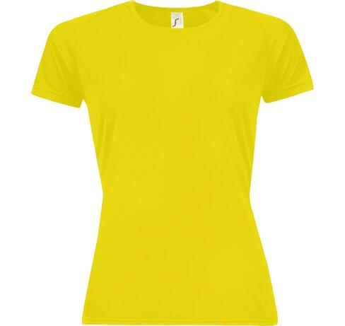 Футболка женская Sporty Women 140 желтый неон, размер L