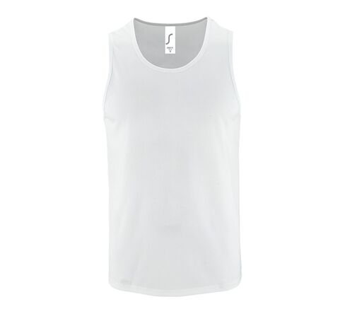 Майка мужская Sporty TT Men белая, размер 3XL