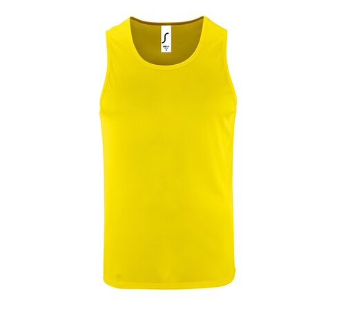 Майка мужская Sporty TT Men желтый неон, размер 3XL