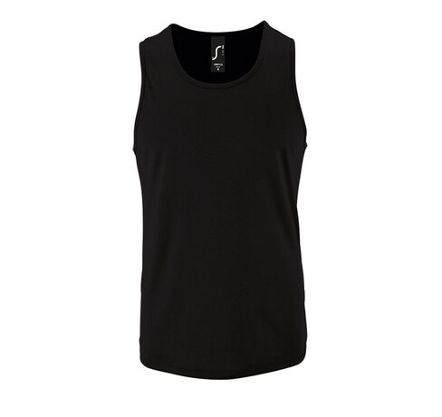 Майка мужская Sporty TT Men черная, размер 3XL