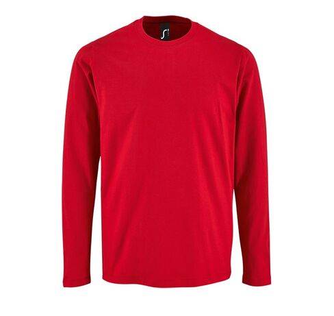 Футболка с длинным рукавом Imperial LSL Men красная, размер 3XL