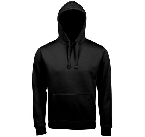 Толстовка унисекс Spencer черная, размер 3XL