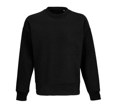 Свитшот унисекс Authentic, черный, размер 3XL