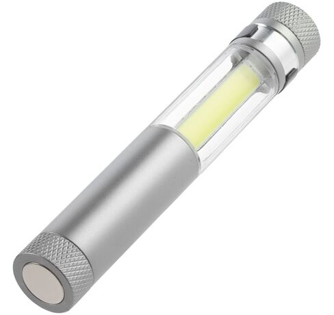 Фонарик-факел LightStream, малый, серый