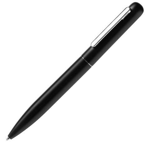 Ручка шариковая Scribo, матовая черная