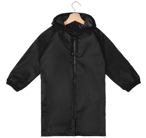 Дождевик детский Rainman Kids черный, 7-9 лет