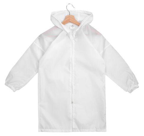 Дождевик детский Rainman Kids белый, 7-9 лет